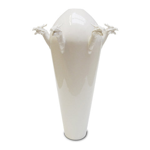 Dragon Vase (white)